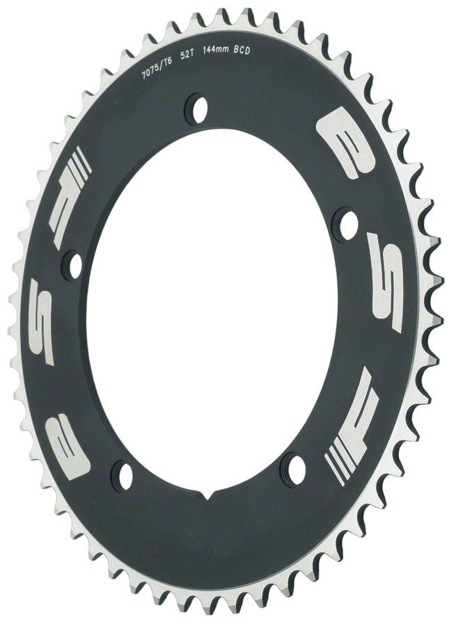 Full Speed Ahead Pro Track 50t x144mm Black Chainring 1/2"x1/8"