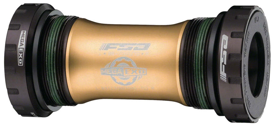 Full Speed Ahead English Mega Exo Bottom Bracket - English, 68/73mm, For Tandem