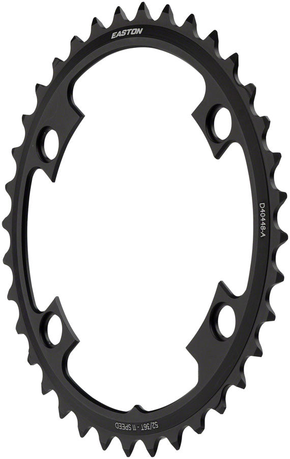 Easton Asymmetric Chainring: 4-Bolt, 11-Speed, 36t, Black