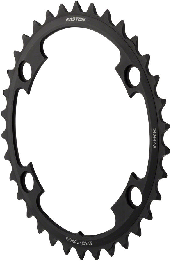 Easton Asymmetric Chainring: 4-Bolt, 11-Speed, 39t, Black