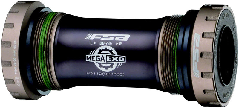 Full Speed Ahead MegaExo Stainless Mountain Bottom Bracket, 68/73mm English Threading