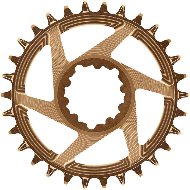 e*thirteen Helix R Guidering - 30t, 11/12-Speed, 3mm Offset, SRAM 3-Bolt DM, Bronze