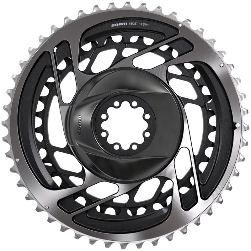 SRAM Red AXS Direct-Mount 50/37t 2x12 speed Chainring Set, Polar Gray