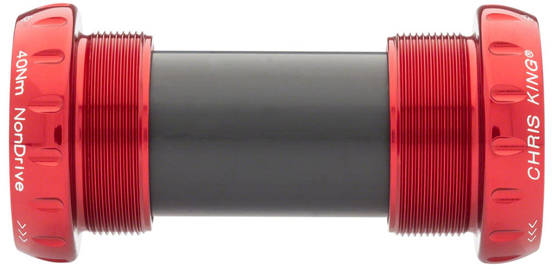 Chris King ThreadFit 24 Bottom Bracket - Red