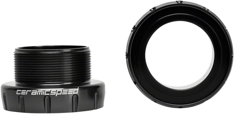 CeramicSpeed BSA Road Bottom Bracket - DUB Road Spindle, Black