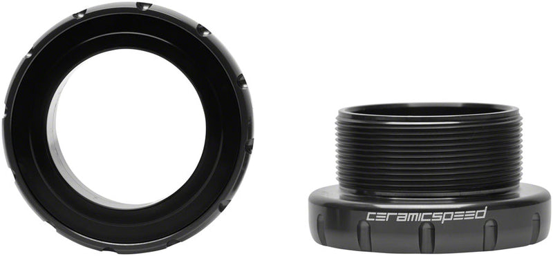 CeramicSpeed Italian Road Bottom Bracket - DUB Road Spindle, Black