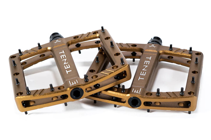 Tenet Occult V2 Aluminum Platform Pedals, Umber