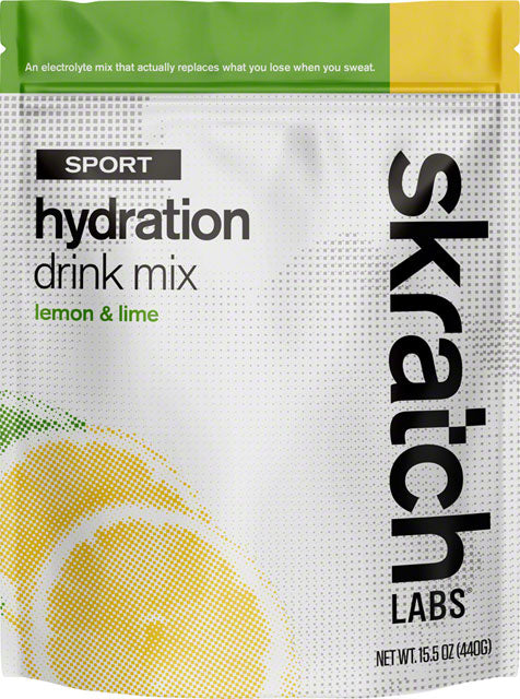 Skratch Labs Skratch Labs Sport Hydration Drink Mix: Lemons and Limes,  20-Serving Resealable Pouch