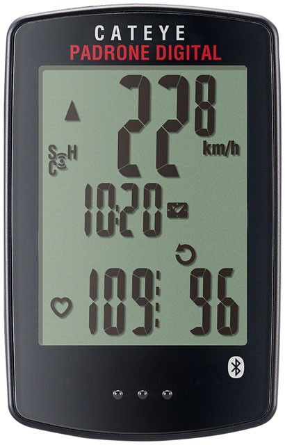 CatEye Padrone Digital Bike Computer - Wireless, Black-0