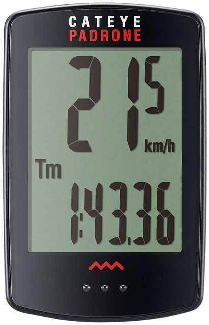 CatEye Padrone Bike Computer - Wireless, Black-0