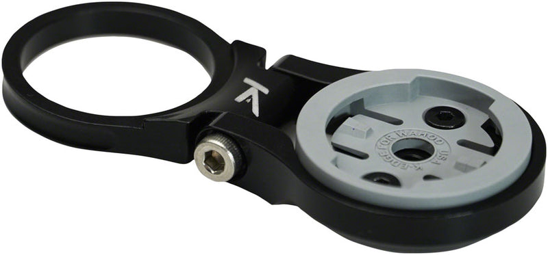 K-EDGE Adjustable Stem Mount for Wahoo Bolt and ELEMNT Computers: Black