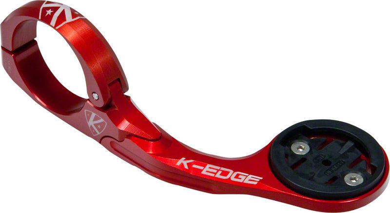 K-EDGE Pro Garmin XL Handlebar Mount: 31.8mm, Red