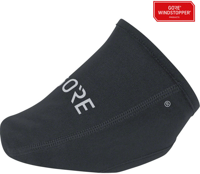 GORE C3 WINDSTOPPER Toe Cover - Black, Fits Shoe Sizes 4.5-8-0