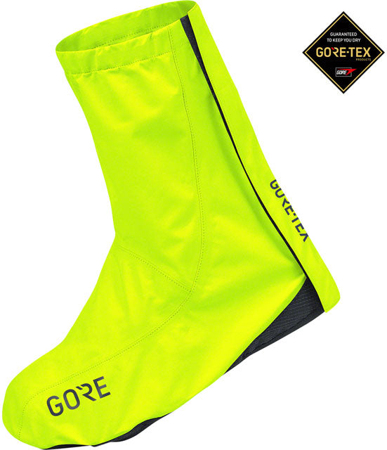 GORE C3 GORE-TEX Overshoes - Neon Yellow, Fits Shoe Sizes 6-8-0