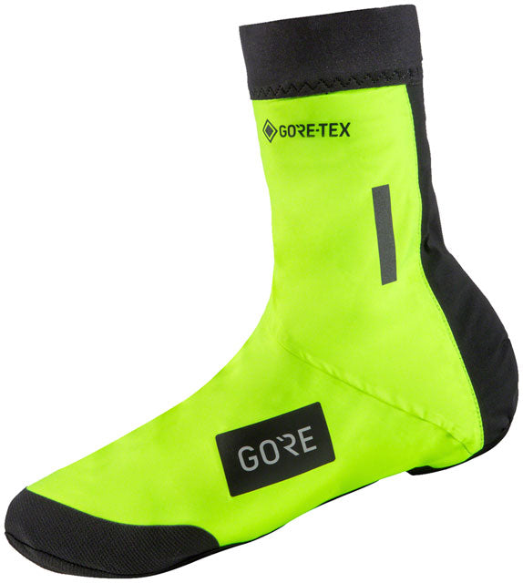 GORE Sleet Insulated Overshoes - Neon Yellow/Black, 5.0-6.5