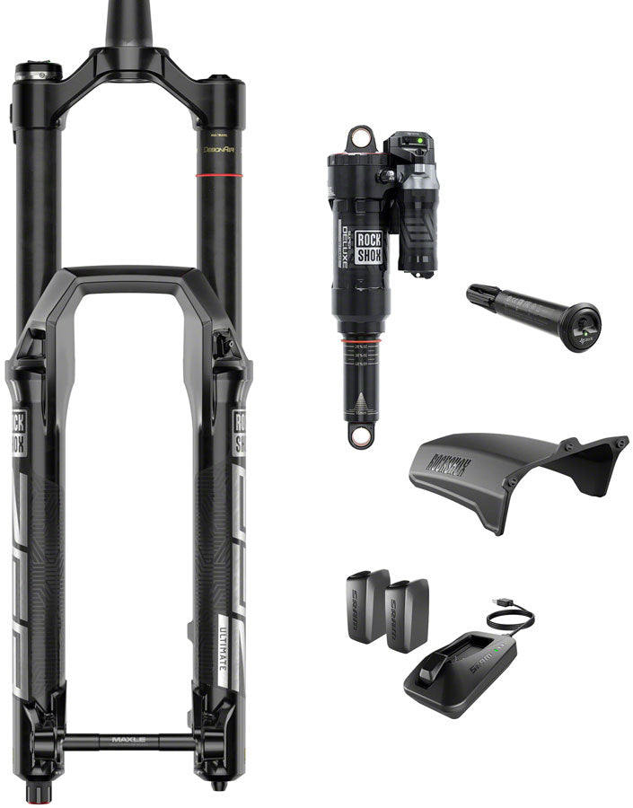 RockShox Flight Attendant Upgrade Kit - ZEB 29, 170, SuperDeluxe 205 x 60 Trunnion, DubPedal Sensor, A1 - Specialized Enduro 2020-2022