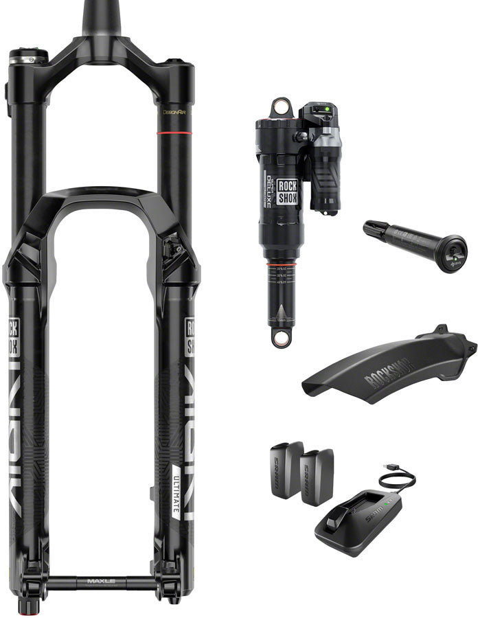 RockShox Flight Attendant Upgrade Kit - Lyrik 29, 160, SuperDeluxe 230 x 60 Standard, DubPedal Sensor, A1 - Canyon Spectral 29, 2019-2022