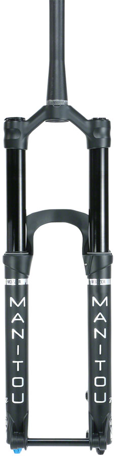 Manitou Mezzer Expert Suspension Fork - 27.5", 170 mm, 15 x 110 mm, 37 mm Offset, Matte Black