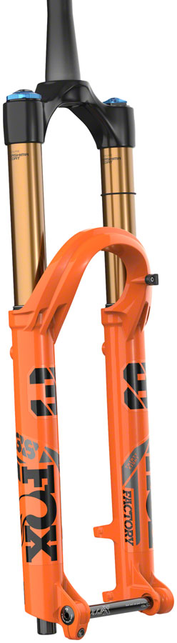 FOX 38 Factory Suspension Fork - 27.5", 170mm, 15 x 110mm, 44mm Offset, Orange, Grip2