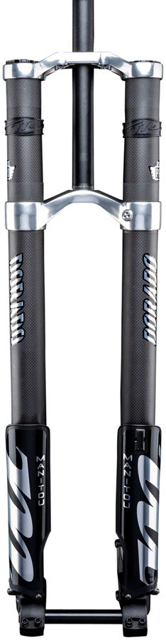 Manitou Dorado Pro Suspension Fork - 29", 203 mm, 20 x 110 mm, 57 mm Offset, Black/Carbon, Straight Steerer