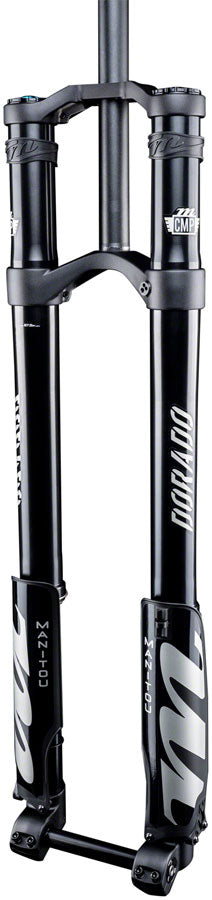 Manitou Dorado Comp Suspension Fork - 29", 203 mm, 20 x 110 mm, 57 mm Offset, Black, Straight Steerer