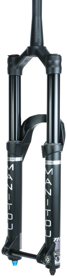 Manitou Mezzer Pro Suspension Fork - 27.5", 180 mm, 15 x 110 mm, 37 mm Offset, Black