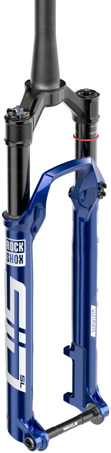 RockShox SID SL Ultimate Race Day 2 Suspension Fork - 29", 110 mm, 15 x 110 mm, 44 mm Offset, Blue Crush, 3P Crown, D1