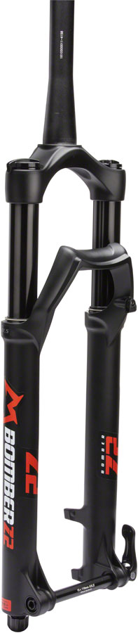 Marzocchi Bomber Z2 Suspension Fork - 29", 120 mm, 15 x 110 mm, 44 mm Offset, Matte Black, RAIL, Sweep Adjust