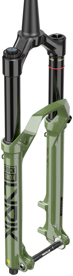 RockShox Lyrik Ultimate Charger 3 RC2 Suspension Fork - 29", 140 mm, 15 x 110 mm, 44 mm Offset, Green, D1