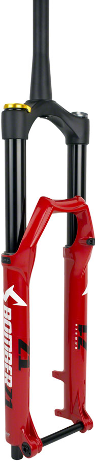 Marzocchi Bomber Z1 Coil Suspension Fork - 29", 170 mm, 15 x 110 mm, 44 mm Offset, Red GRIP, Sweep Adjust, Kabolt