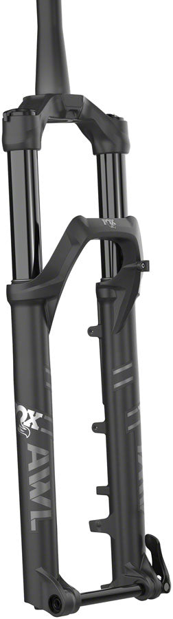 FOX 34 AWL Suspension Fork - 27.5", 120 mm, 15QR x 110 mm, 44 mm Offset, Matte Black, RAIL, Sweep-Adjust