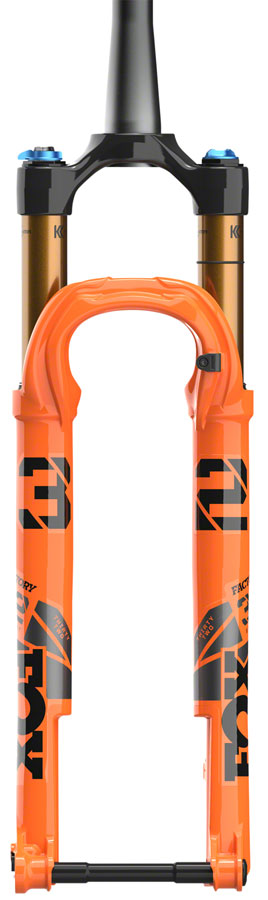 FOX 32 Step-Cast Factory Suspension Fork - 29", 100 mm, 15 x 110 mm, 51 mm Offset, Shiny Orange, FIT4, 3-Position