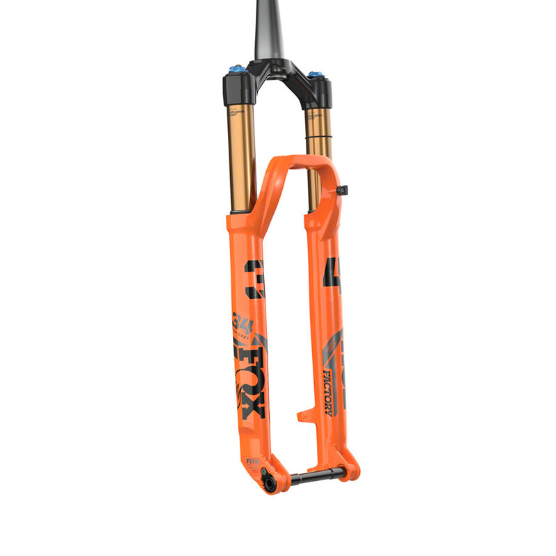 FOX 34 Step-Cast Factory Suspension Fork - 29", 120 mm, 15 x 110 mm, 51 mm Offset, Shiny Orange, FIT4, 3-Position