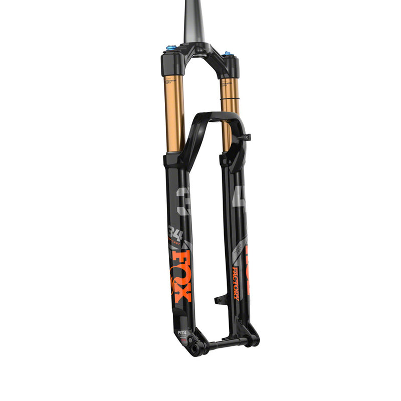 FOX 34 Step-Cast Factory Suspension Fork - 29", 120 mm, 15 x 110 mm, 44 mm Offset, Shiny Black, FIT4, Push-Lock