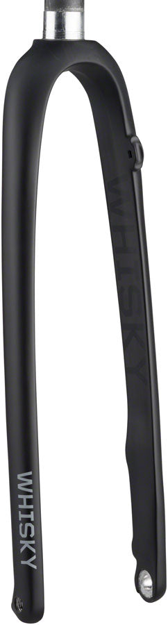 WHISKY No.9 CX Flat Mount Fork - 12mm Thru-Axle, 1-1/8" Carbon Steerer ,Matte Black