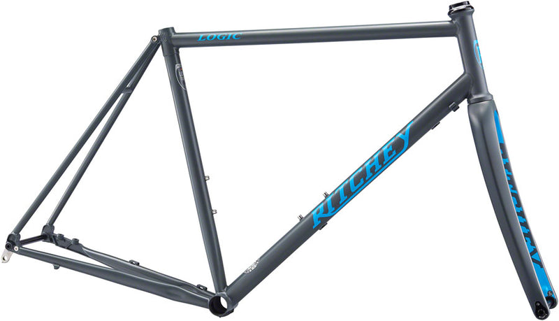 Ritchey Road Logic Disc Frameset - Steel, Grey, 57cm