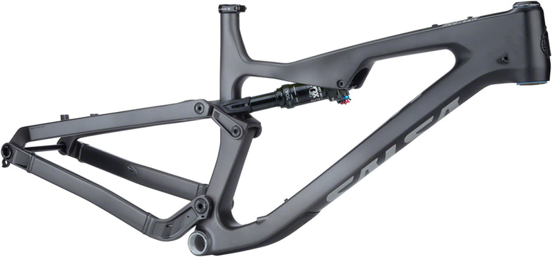 Salsa Rustler Carbon Frame - 27.5", Carbon, Black/Gray Fade, Medium