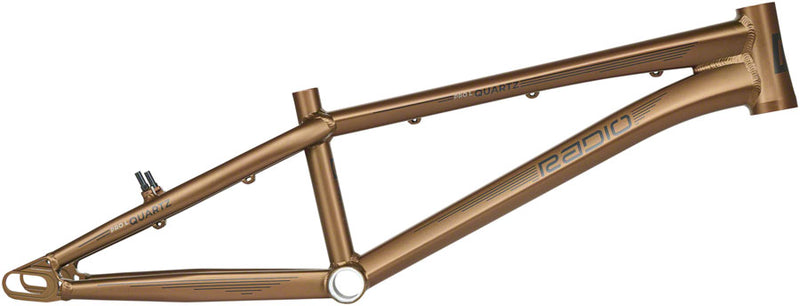 Radio Quartz BMX Race Frame - Pro L, 20.9" TT, Metallic Copper