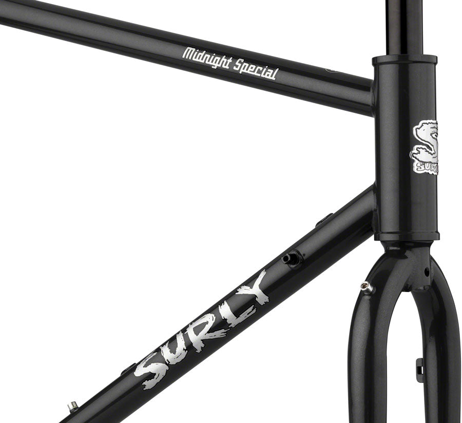 Surly Midnight Special Frameset - 650b/700c, Steel, Black, 46cm