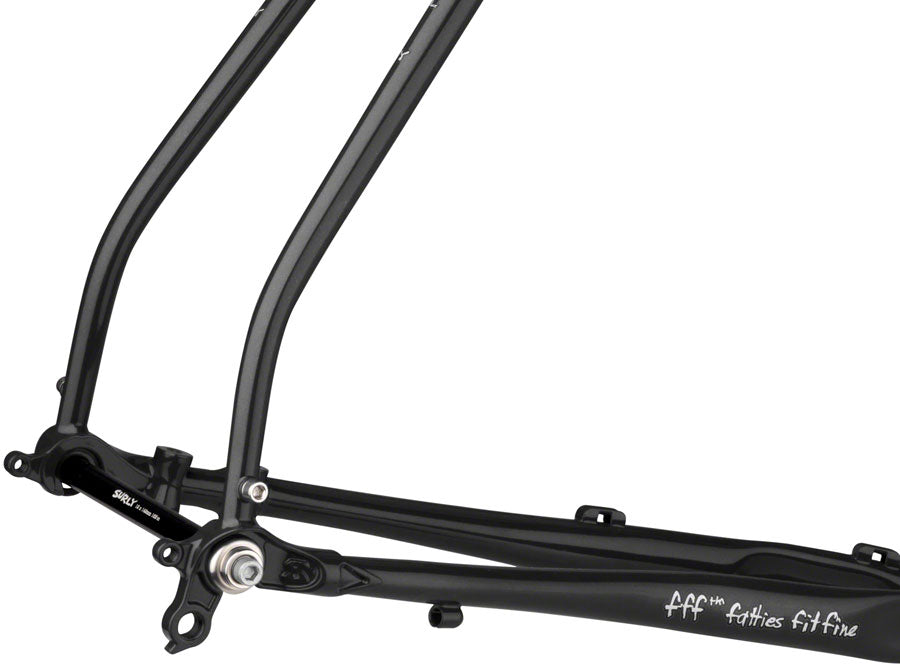 Surly Midnight Special Frameset - 650b/700c, Steel, Black, 50cm