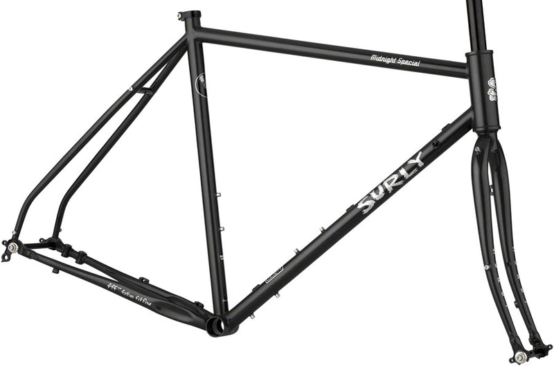 Surly Midnight Special Frameset - 650b/700c, Steel, Black, 64cm