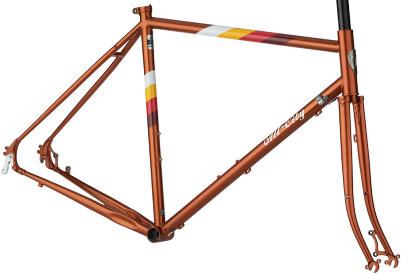 All-City Space Horse Frameset - 700c, Steel, Golden Gate, 49cm