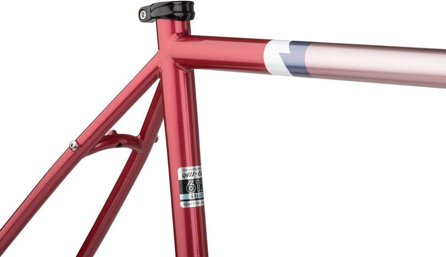 All-City Gorilla Monsoon Frameset - 650b, Steel, Hotberry Rhubarb, 61cm