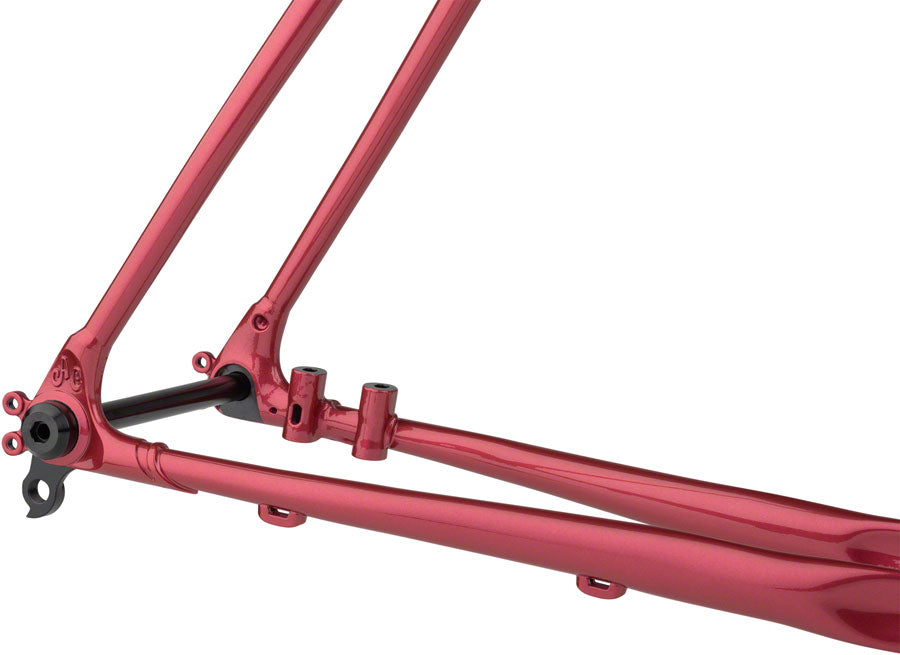 All-City Gorilla Monsoon Frameset - 650b, Steel, Hotberry Rhubarb, 43cm