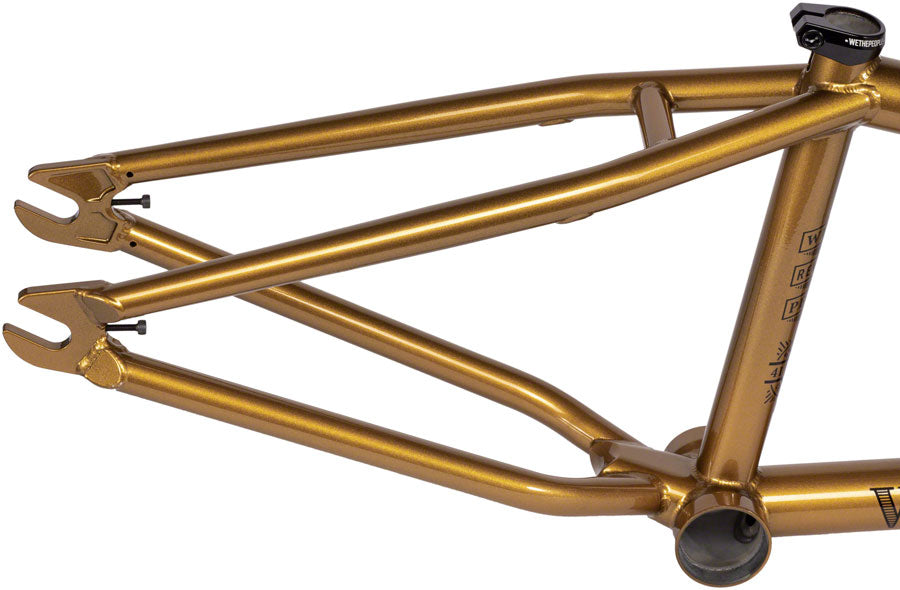 We The People Revolver BMX Frame - 20.75" TT, Kashima Bronze