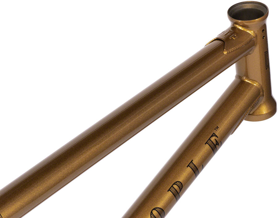 We The People Revolver BMX Frame - 21.25" TT, Kashima Bronze