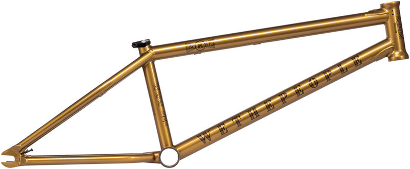 We The People Revolver BMX Frame - 20.75" TT, Kashima Bronze