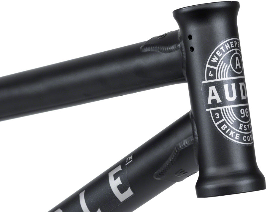 We The People Audio BMX Frameset - 22" TT, Matt Black