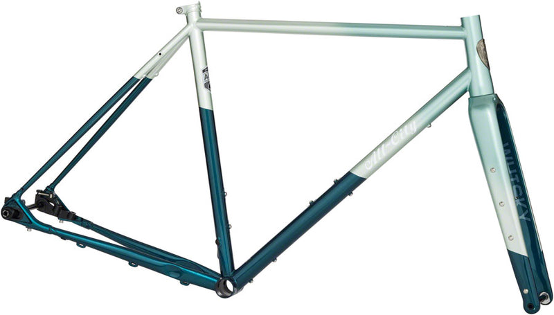 All-City Cosmic Stallion Frameset - 650b/700c, Steel, Rainbow Trout, 46cm