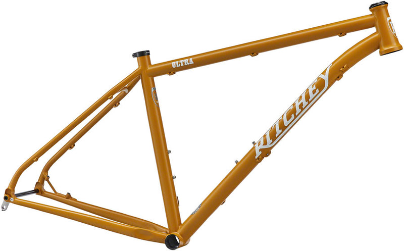 Ritchey Ultra Mountain Frameset - 29"/27.5", Steel, Honey Mustard, X-Large